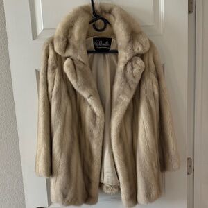 Goldsmith Vintage Mink Blonde Fur Coat